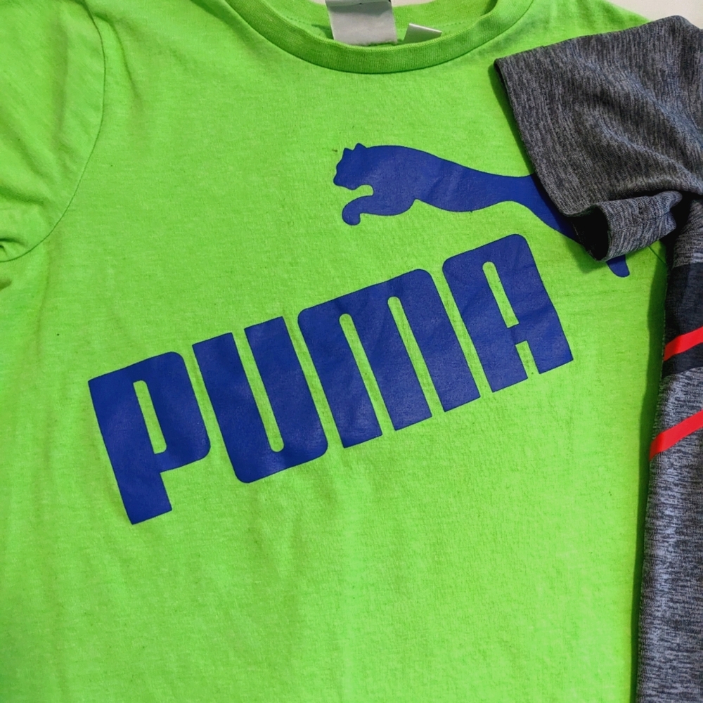 Nike Graphic Dri-Fit & Puma Graphic Boys Shirt Bundle Size 5 - Picture 7 of 12